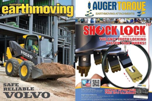 Auger Torque featured in the March/April edition of Australian Earthmoving magazine